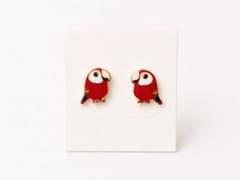 【鳥好き必見♡1点限り】オウム ピアス 動物モチーフのサムネイル