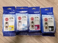 brother 純正新品417XL インクカートリッジ 4色セットのサムネイル
