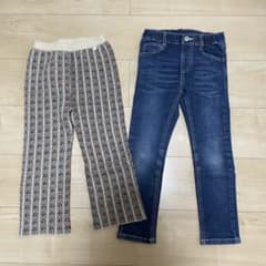 キッズパンツ 110センチ 2点セットのサムネイル