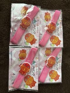 A*♡様 JAバンク ノベルティ 金魚柄 バンド 4個セットのサムネイル