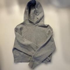 ZARA BASIC グレー パーカー S