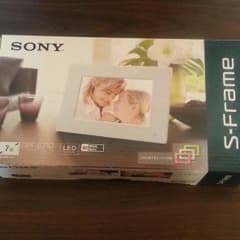 未使用 SONY デジタルフォトフレーム 　s frame dpf-e710のサムネイル