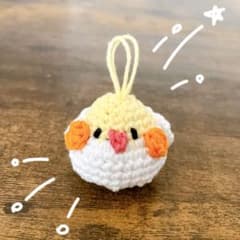 かぎ針編み　インコのサムネイル