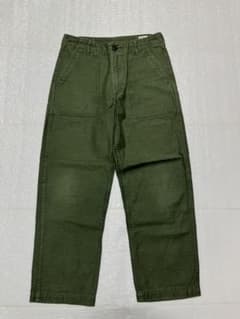 【美品】WOMEN オアスロウ orslow XS ファティーグパンツ ベイカー