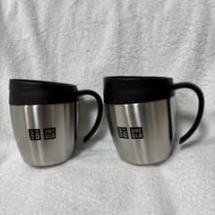 マグカップ2個セット ステンレス製 ユニクロ - メルカリ