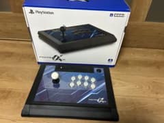 【美品】アケコン ファイティングスティックα PS5対応【静音レバー&ボタン】
