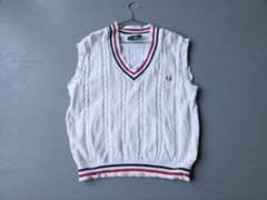 Fred Perry チルデンベスト ホワイト