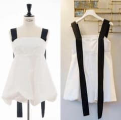 KEINA RITA リボンストラップトップス　ケイナリタ　サイズ38 KEINA RITA リボンストラップトップス ケイナリタ サイズ38 KEINA RITA