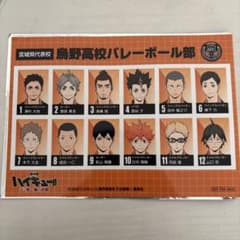 劇場版ハイキュー!! 烏野高校バレーボール部 ポストカードのサムネイル