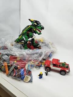 LEGO レゴ 大量 まとめ売り ジャンク パーツ 恐竜 トラック 約4kgのサムネイル