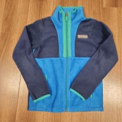 Columbia フリースジャケット M 青/紺　キッズサイズ8　130sizeのサムネイル