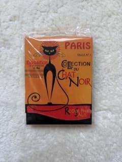 【新品未使用】COLLECTION DU CHAT NOIR メモ帳 パリ 黒猫 - 3