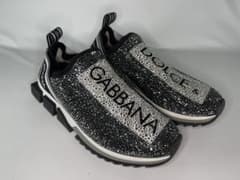 【美品！】DOLCE&GABBANA ソレントスニーカー　クリスタル　42 本物のサムネイル