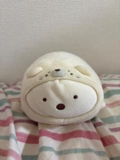 スーパーもーちもちぬいぐるみ すみっコぐらし アザラシになりきりのしろくまのサムネイル