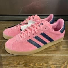 新品未使用【adidas】オリジナルス ガゼル ピンク×ネイビー 26.5cmのサムネイル