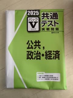2025 共通テスト対策　駿台パックV 公共・政治・経済のサムネイル
