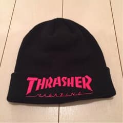 スラッシャー thrasherビーニー ニット帽 スノーボードのサムネイル