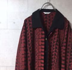 古着 総柄シャツ モード オーバーサイズ ビックシルエット オープンカラーシャツのサムネイル