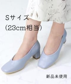 LibertyDoll 5cmチャンキーヒールスクエアトゥ美脚パンプスのサムネイル