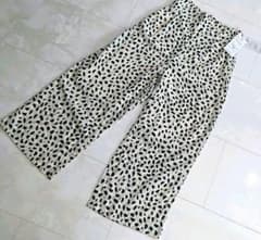 【新品 】リエディ ダルメシアン柄 ギャザーハイウエストパンツ ★のサムネイル