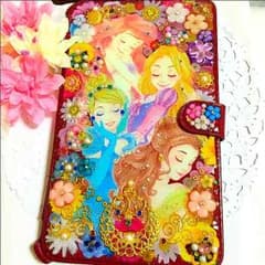 ひとみん様 確認用◡̈♥︎﻿オリジナル押し花ケース ディズニープリンセスのサムネイル