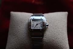 Vintage Cartier サントス ガルベ SM クォーツ　OH済　稼働品
