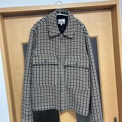 M*y様 Woolrich チェック柄ジャケット M Woolrich チェック柄 ジップアップジャケット M - メルカリ