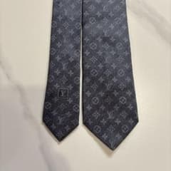 LOUIS VUITTON モノグラム ネクタイ グレーのサムネイル