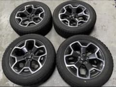 スバルXV GP7 純正ホイールスタッドレス4本2017年 225/55R17 スバルXV GP7 純正ホイールスタッドレス4本2017年 225/55R17 - メルカリ