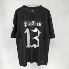 ファットランク　フットボールシャツ　L　ブラック　メッシュ ファットランク フットボールシャツ L ブラック メッシュ - メルカリ