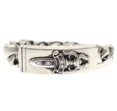 chrome hearts ダガー ID bracelet ダイヤ ルビー - メルカリ