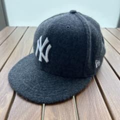 New Era ニューヨークヤンキース キャップ ウール 59FIFTYのサムネイル