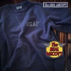 『皇帝降臨』The REAL McCOY'S(旧マッコイ)スウェット茄子紺 皇帝降臨』The REAL McCOY'S（旧マ ッコイ）スウェット茄子紺 - メルカリ