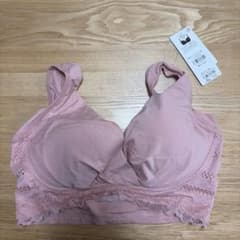 BRADELIS New York ノンワイヤーカシュクールブラ ローズピンクLのサムネイル