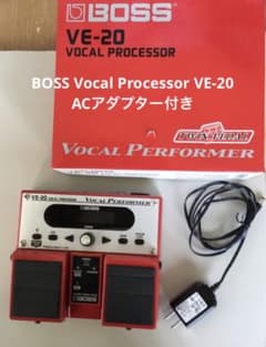BOSS Vocal Processor VE-20 ACアダプター付きのサムネイル