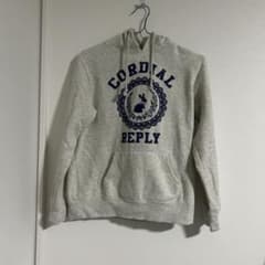 CORDIAL REPLY ウサギプリント パーカー グレーのサムネイル