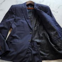 入手困難✨XL相当 ルイヴィトン スーツ ストライプ 裏地ダミエ柄