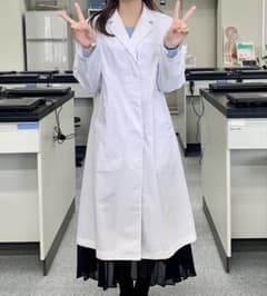 白衣 Lサイズ　実験　実習のサムネイル