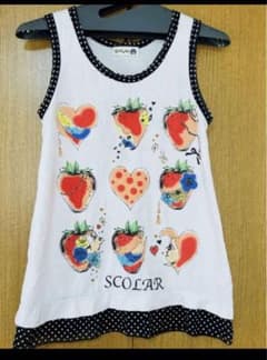 スカラー　トップス　苺のサムネイル