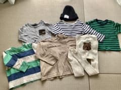 ロンT80セット　ニット帽　GAPタイツのサムネイル