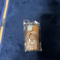 iPhone 13・14用ケース ブラウン リング付きのサムネイル