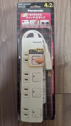 Panasonic ザ・タップZ WHS25249WP 4個口 2mのサムネイル