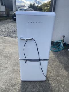 レトロ冷蔵庫 150L THE CLASSIC 動作良好引き取り限定・西部配達可