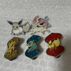 ポケモン ピンバッジ 色違いイーブイ ブイズ　海外限定のサムネイル