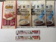 ニュートロチキン　鶏ささみピューレ　海鮮ミックスピューレ　エネルギーちゅ〜るのサムネイル