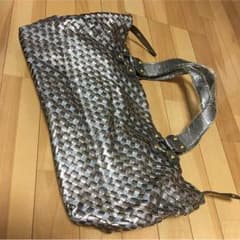 未使用 ブラウンゴールド トートバッグのサムネイル