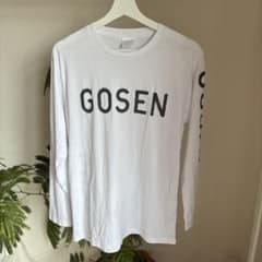 GOSEN 長袖Tシャツ L ホワイトのサムネイル