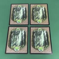 MtG 森【UGL】英語4枚セット - メルカリ