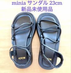 minia サンダル 23cm 新品未使用品のサムネイル