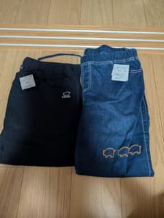 新品 ドラッグストアーズ ストレッチパンツ&デニムサイズF 2本セット